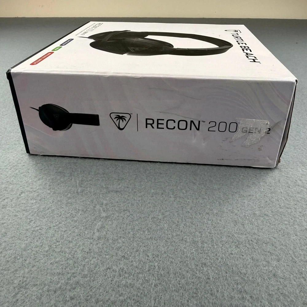 Turtle Beach Recon 200 Gen 2 Gaming Headset Unisex OS Black Wired Amplified